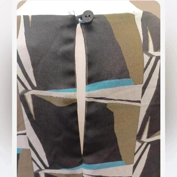 Nic+Zoe On The Edge Abstract Sleeveless Shift Dress Size Large - Picture 10 of 12